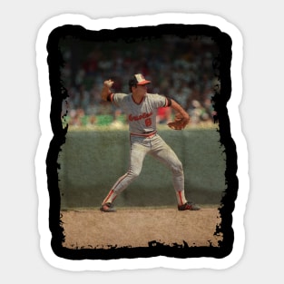 Cal Ripken Jr. in Baltimore Orioles, 1983 - 1991 Sticker